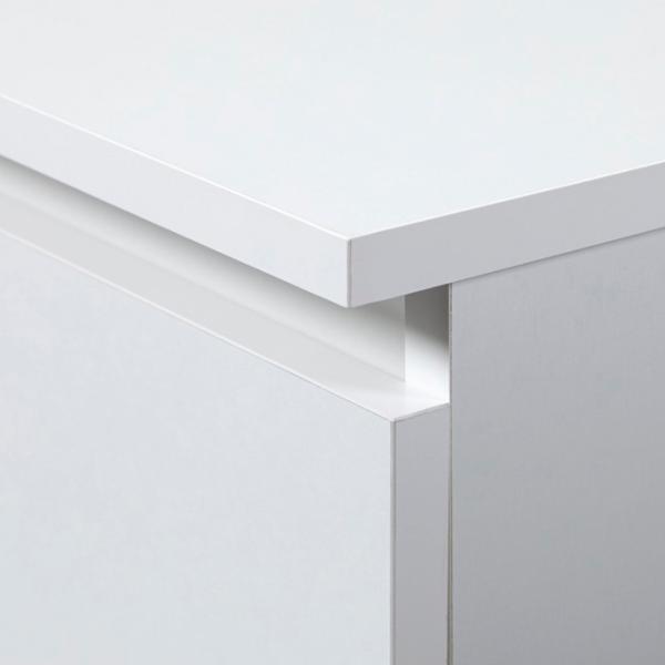 Masă de birou Akord A-7 90 Left PAL/ White photo 3 Masă de birou Akord A-7 90 Left PAL/ White photo 3