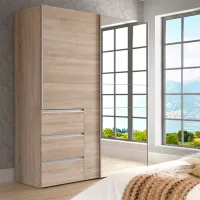 Шкаф Forte Winn2 W2QS8233S-D30F 170.3 x 61.2см x 205 / ДСП / Дуб Сонома photo 6