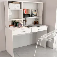 Офисный стол Ideal Mobila Adela ДСП/ Белый photo 2