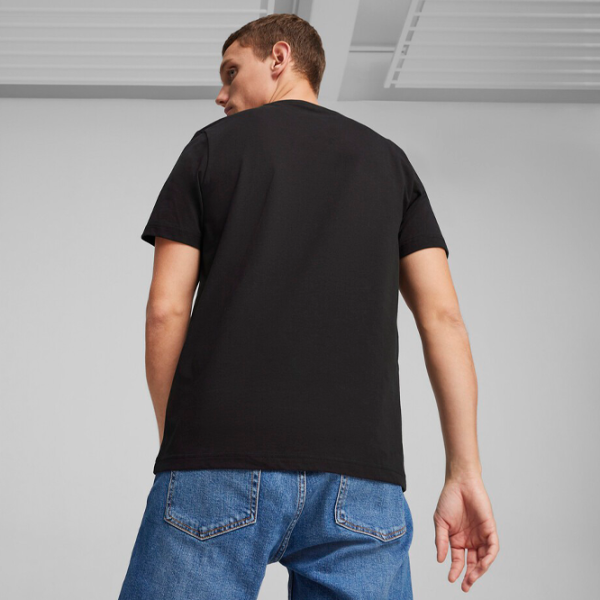 Футболка для мужчин Puma Mapf1 Logo Tee 100% хлопок/ Черный photo 4