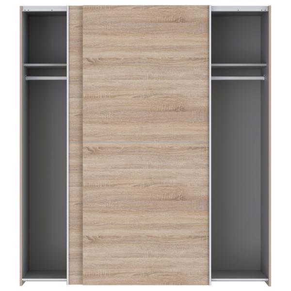 Шкаф Forte Dederik W3NS82232-D30 170.3 x 61.2см x 190.5 / ДСП / Дуб Сонома photo 3 Шкаф Forte Dederik W3NS82232-D30 170.3 x 61.2см x 190.5 / ДСП / Дуб Сонома photo 3