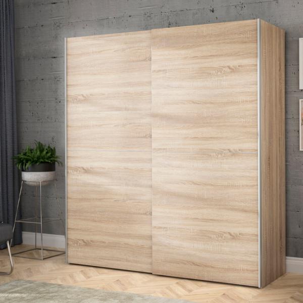 Шкаф Forte Dederik W3NS82232-D30 170.3 x 61.2см x 190.5 / ДСП / Дуб Сонома photo 7 Шкаф Forte Dederik W3NS82232-D30 170.3 x 61.2см x 190.5 / ДСП / Дуб Сонома photo 7