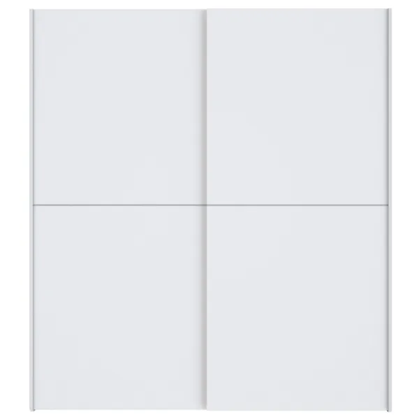 Шкаф Forte Dederik W3NS82232-120 170.3 x 61.2см x 190.5 / ДСП / Белый photo 2 Шкаф Forte Dederik W3NS82232-120 170.3 x 61.2см x 190.5 / ДСП / Белый photo 2