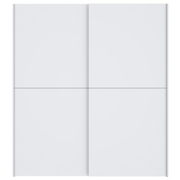 Шкаф Forte Dederik W3NS82232-120 170.3 x 61.2см x 190.5 / ДСП / Белый photo 2 Шкаф Forte Dederik W3NS82232-120 170.3 x 61.2см x 190.5 / ДСП / Белый photo 2