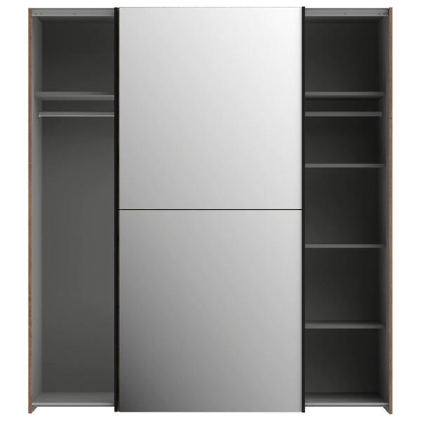 Шкаф Forte Kaikais KAIS82241-D53 170.3 x 61.2см x 190.5 / ДСП / Дуб Вотан photo 2 Шкаф Forte Kaikais KAIS82241-D53 170.3 x 61.2см x 190.5 / ДСП / Дуб Вотан photo 2