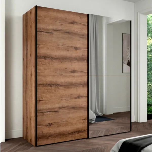 Шкаф Forte Kaikais KAIS82241-D53 170.3 x 61.2см x 190.5 / ДСП / Дуб Вотан photo 7 Шкаф Forte Kaikais KAIS82241-D53 170.3 x 61.2см x 190.5 / ДСП / Дуб Вотан photo 7