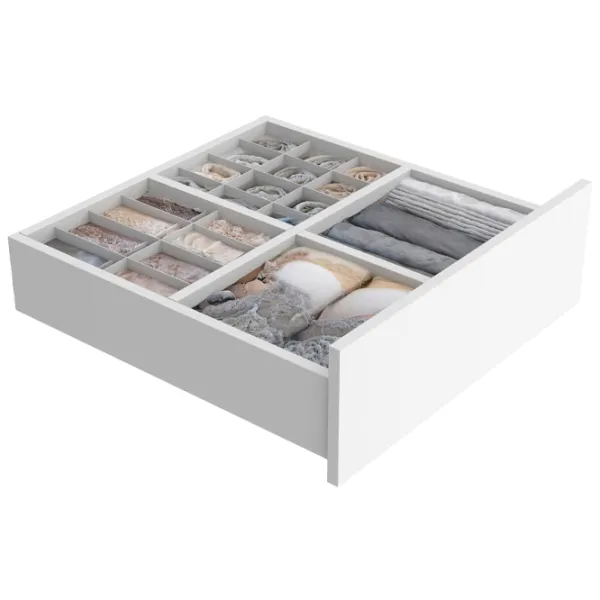 Dulap Belini Premium MT SZP5 SZP5/1/W/DS/0/KLAL 200 x 60 x 216 / PAL / Alb photo 4