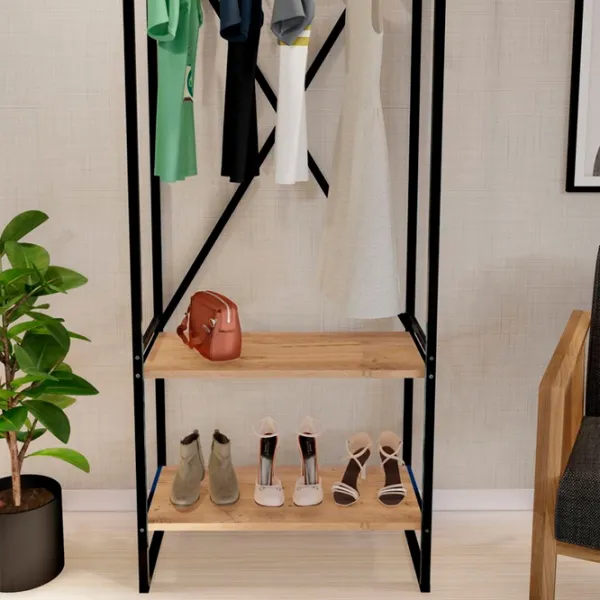 Вешалка Fabulous Metal Coat Stand ДСП/ Натуральное дерево photo 6 Вешалка Fabulous Metal Coat Stand ДСП/ Натуральное дерево photo 6