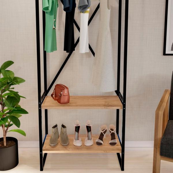 Вешалка Fabulous Metal Coat Stand ДСП/ Натуральное дерево photo 6 Вешалка Fabulous Metal Coat Stand ДСП/ Натуральное дерево photo 6