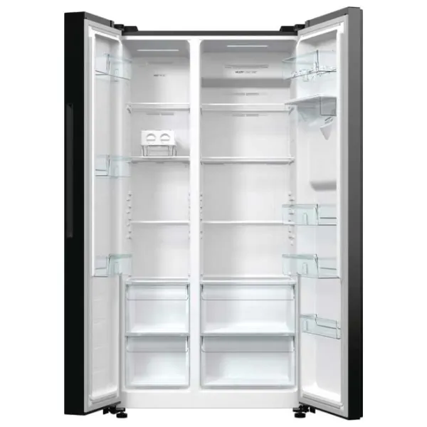 Frigider Gorenje NRR9185EABXLWD Side by Side 544 l / 178.6 cm / Graphite photo 6