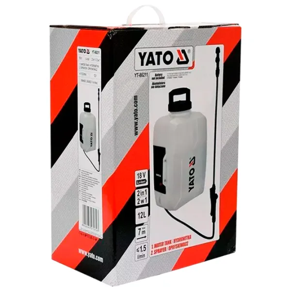 Опрыскиватель Yato YT86211 Белый photo 5