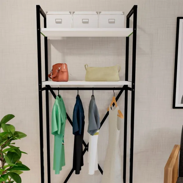 Вешалка Fabulous Metal Coat Stand ДСП/ Белый photo 4