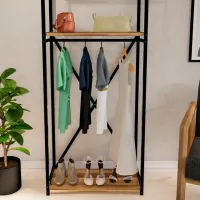 Cuier Bofigo Metal Coat Stand PAL / Oak photo 5
