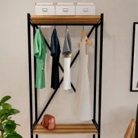 Cuier Bofigo Metal Coat Stand PAL / Oak photo 6