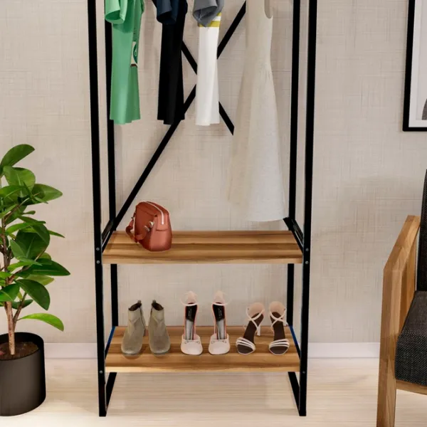 Cuier Fabulous Metal Coat Stand PAL/ Oak photo 7 Cuier Fabulous Metal Coat Stand PAL/ Oak photo 7