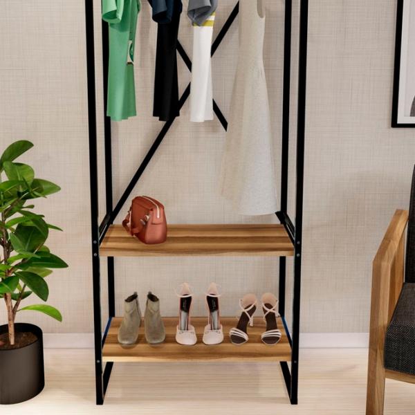 Cuier Fabulous Metal Coat Stand PAL/ Oak photo 7 Cuier Fabulous Metal Coat Stand PAL/ Oak photo 7