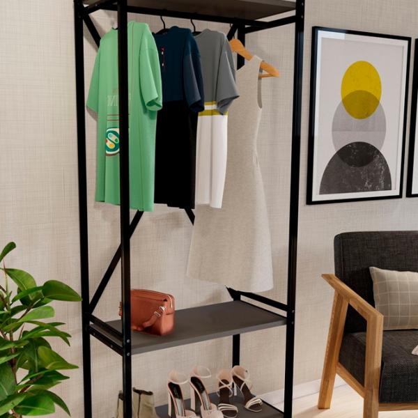 Cuier Fabulous Metal Coat Stand PAL/ Anthracite photo 4 Cuier Fabulous Metal Coat Stand PAL/ Anthracite photo 4