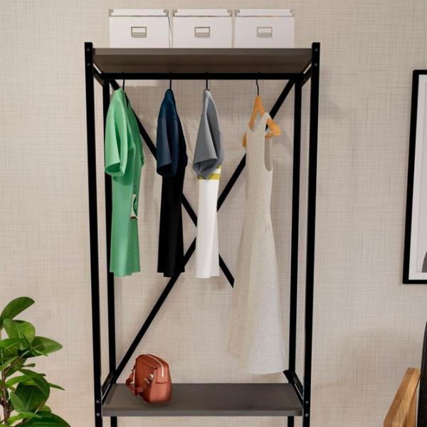 Cuier Fabulous Metal Coat Stand PAL/ Anthracite photo 5 Cuier Fabulous Metal Coat Stand PAL/ Anthracite photo 5