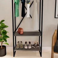 Cuier Bofigo Metal Coat Stand PAL / Anthracite photo 6