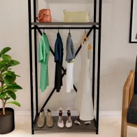 Cuier Bofigo Metal Coat Stand PAL / Anthracite photo 8
