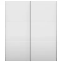 Dulap Helvetia Nebraska 2D 200 x 64 x 230 / PAL / Alb photo 2