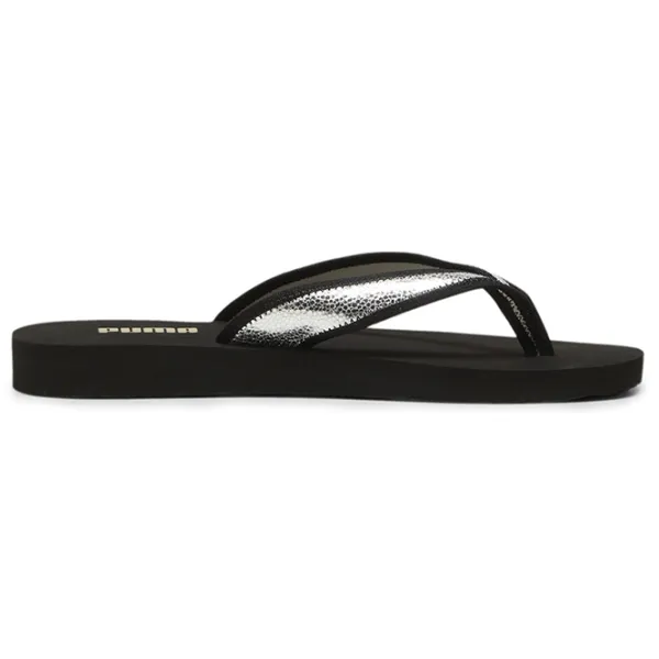 Șlapi pentru femei Puma Sandy Flip Metallic Shine 40.5/ Black photo 3 Șlapi pentru femei Puma Sandy Flip Metallic Shine 40.5/ Black photo 3
