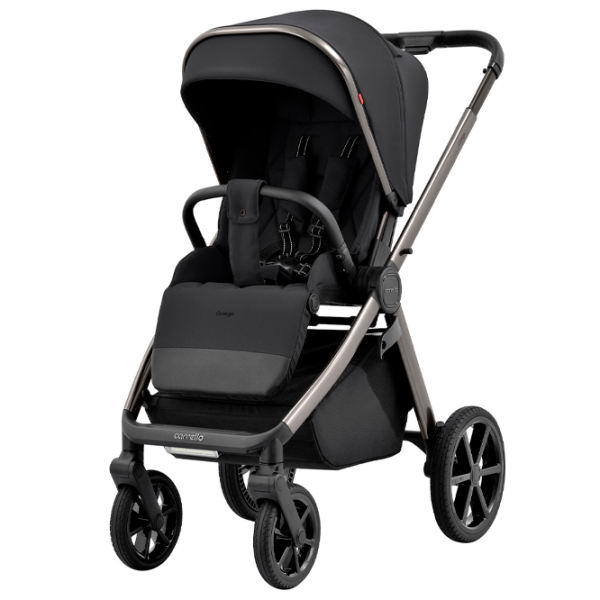 Детская коляска Carrello Omega Chrom 2 in 1 Черный photo 2 Детская коляска Carrello Omega Chrom 2 in 1 Черный photo 2