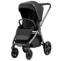 Cărucior pentru copil Carrello Omega Chrom 2 in 1 Black photo 2