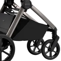 Cărucior pentru copil Carrello Omega Chrom 2 in 1 Black photo 3