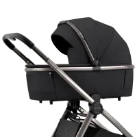 Cărucior pentru copil Carrello Omega Chrom 2 in 1 Black photo 5