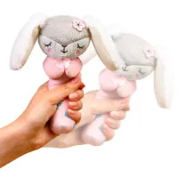 Jucărie moale BabyOno Bunny Sunday 1498 0+/ Pink photo 3