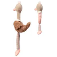 Jucărie moale BabyOno Ostrich Mcknox Family 1446 0+/ Beige photo 5