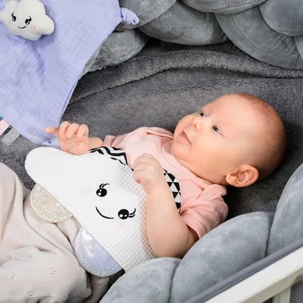 Jucărie moale BabyOno Blinky Cloud 1534 0+/ White photo 5