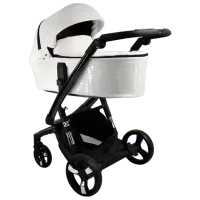Cărucior pentru copil ibebe istop Gloss Eco White photo 3