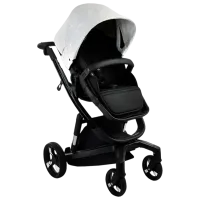 Cărucior pentru copil ibebe istop Gloss Eco White photo 4