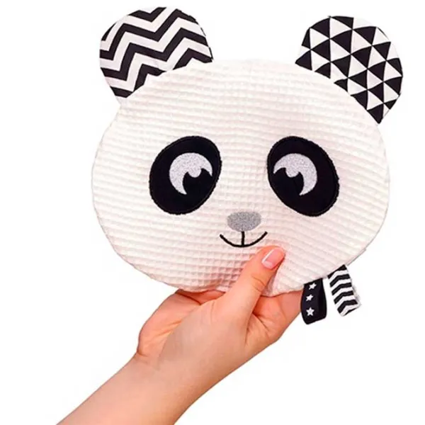 Jucărie moale BabyOno Happy Panda 1533 0+/ White photo 2 Jucărie moale BabyOno Happy Panda 1533 0+/ White photo 2