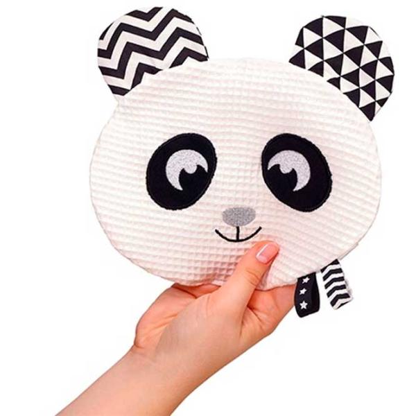 Jucărie moale BabyOno Happy Panda 1533 0+/ White photo 2 Jucărie moale BabyOno Happy Panda 1533 0+/ White photo 2