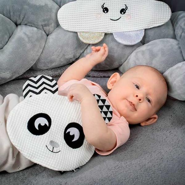 Jucărie moale BabyOno Happy Panda 1533 0+/ White photo 3 Jucărie moale BabyOno Happy Panda 1533 0+/ White photo 3