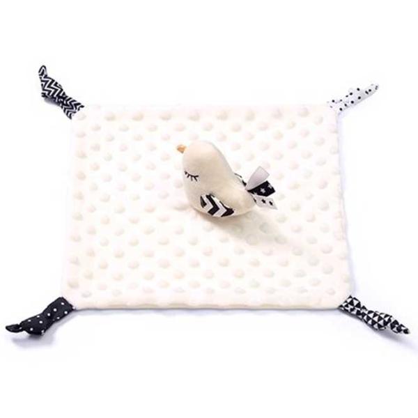 Jucărie moale BabyOno Little Birdie 1537 0+/ White photo 4 Jucărie moale BabyOno Little Birdie 1537 0+/ White photo 4