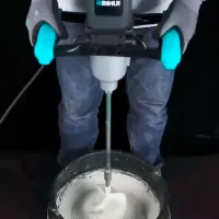 Строительный миксер BIHUI MME1200 Миксер/ Синий photo 4