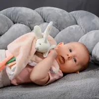 Мягкая игрушка BabyOno Baby Bunny 1539 0+/ Бежевый photo 3