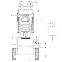 Tocător pentru crengi Nakayama ES2510 96 dB/ 2200 W photo 6
