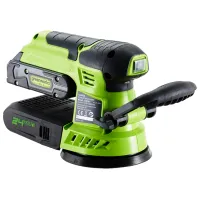 Шлифовальная машина Greenworks G24ROS Эксцентриковая/ Зелёный photo 2