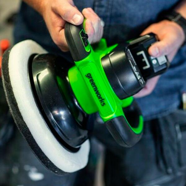 Mașină de lustruit Greenworks G24BU10 De polisat/ Green photo 4