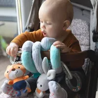 Jucărie zornăitoare pentru patuc BabyOno HEY! MONDAY de la 0 luni photo 3
