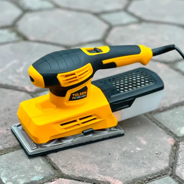Șlefuitor Tolsen 79563 Cu vibrații/ 220 W/ Yellow photo 2 Șlefuitor Tolsen 79563 Cu vibrații/ 220 W/ Yellow photo 2