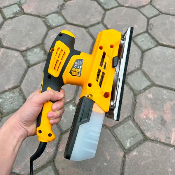 Șlefuitor Tolsen 79563 Cu vibrații/ 220 W/ Yellow photo 4 Șlefuitor Tolsen 79563 Cu vibrații/ 220 W/ Yellow photo 4