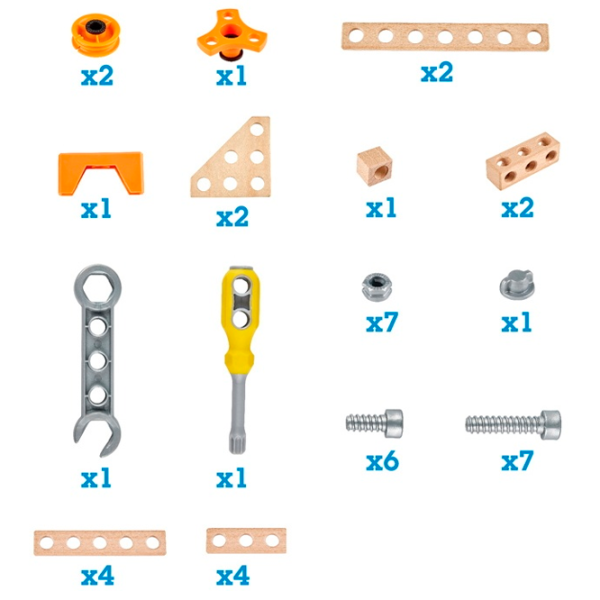 Constructor Hape E3031 Creativ/ Multicolor photo 3