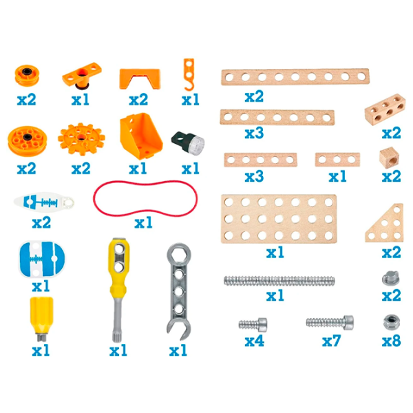 Constructor Hape E3032 Creativ/ Multicolor photo 3