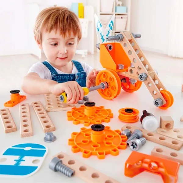 Constructor Hape E3032 Creativ/ Multicolor photo 5